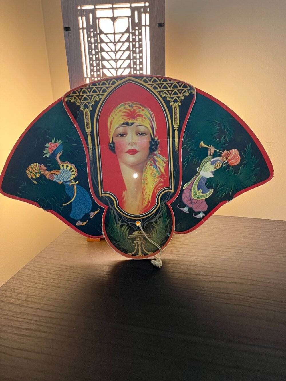Vintage Funeral Fan